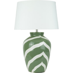 Laurel Table Lamp Green