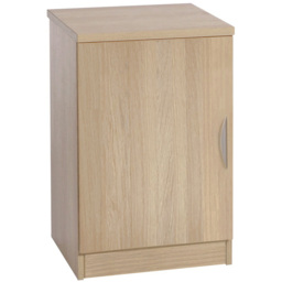 R White Cabinets Single Door Light Oak Desk Height Cupboard - thumbnail 2
