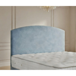 DS Living Opulence Sky Blue King Size Velvet Upholstered Ottoman Bed - thumbnail 4