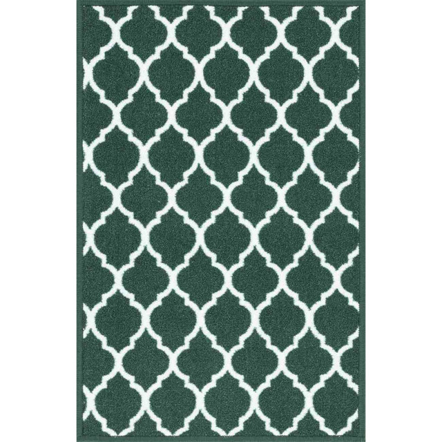 Desire Rugs Emerald Anti Slip Trellis Design Door Mat 160 x 220cm - image 1