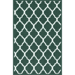 Desire Rugs Emerald Anti Slip Trellis Design Door Mat 160 x 220cm - thumbnail 1