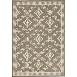 Origins Atlas Diamond Coffee Rug 120 x 170cm - thumbnail 1
