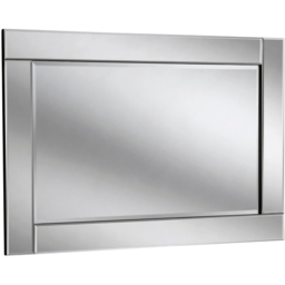 Yearn Contemporary Bevelled Wall Mirror 60 x 90cm - thumbnail 1