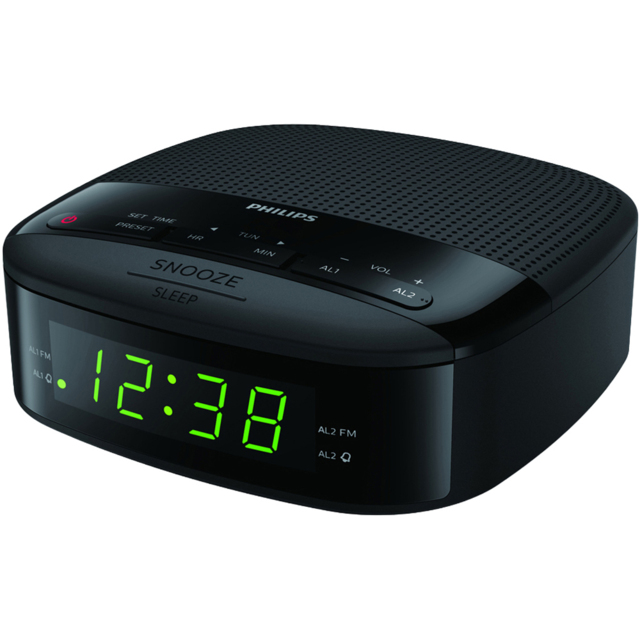 Philips TAR3205-12 Dual Alarm Clock with FM Digital Radio - image 1