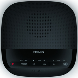 Philips TAR3205-12 Dual Alarm Clock with FM Digital Radio - thumbnail 3
