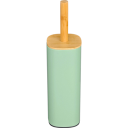 Sleek Bamboo Toilet Brush Holder Sage Green - thumbnail 1