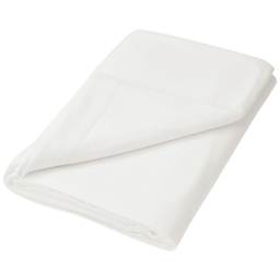 Helena Springfield King Size White Brushed Cotton Flat Sheet