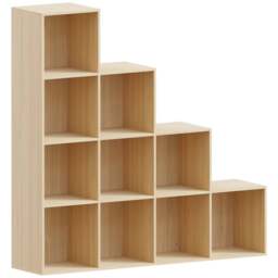 Vida Designs Durham 10 Oak Cube Staircase Storage Unit - thumbnail 2