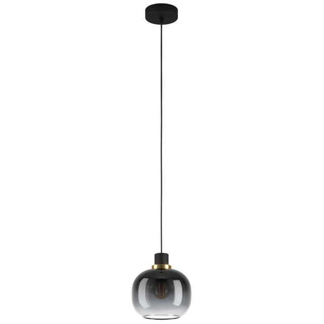 EGLO Oilella Black and Grey Gradient Pendant Light - image 1