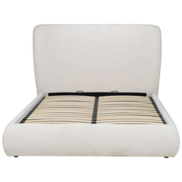 Birlea Lanis White King Size Linen End Lift Ottoman Bed - thumbnail 4