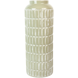Maja Tall Metal Vase Sage