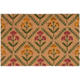 Printed Floral Coir Mat - thumbnail 3