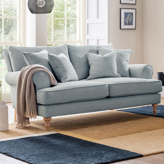Eastwood Faro 2 Seater Small Ashen Sofa - image 1