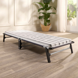 Jay-Be Single Mobile Folding Bed with Comfort Mattress