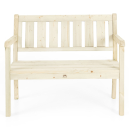 AMATA Ungurs 2 Seater Green Straight Bench - thumbnail 2