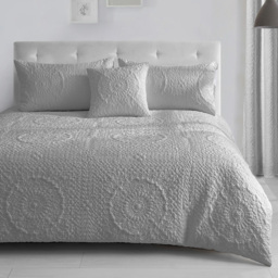 Velosso Winchester Single Grey Duvet Cover Set - thumbnail 1