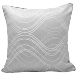 Velosso Clarissa Grey Filled Cushion 43 x 43cm 2 Pack
