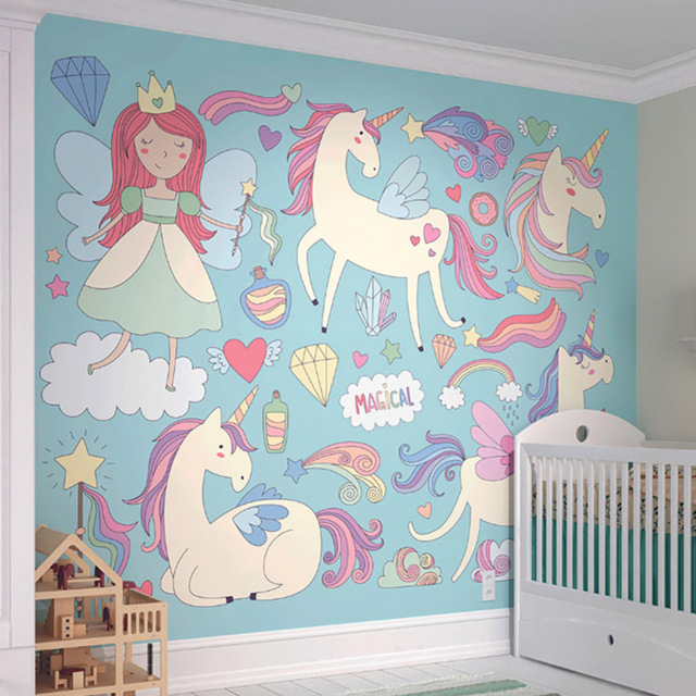 Origin Murals Alphabet Patterns Multicolour Wall Mural - image 1