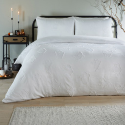 Duvet Day Ghostly Ghouls Soft Touch Tufted Double Duvet Set