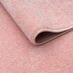 Seattle Washable Plain Rug Pink 160cm - thumbnail 3