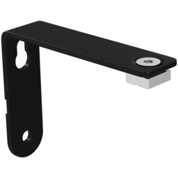 New Edge Blinds 320cm Black Styleline Gliding Curtain Pole Set with Stud End - thumbnail 3