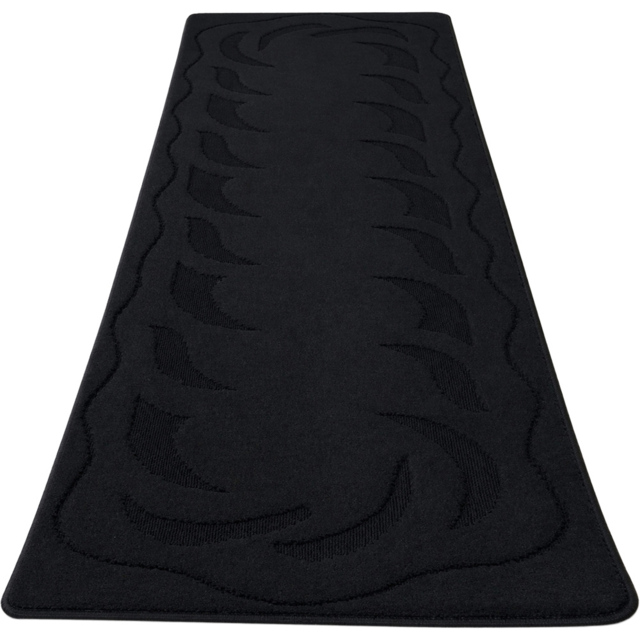 Smart Living Ovalack Black Gel Back Non-Slip Door Mat 50 x 80cm - image 1