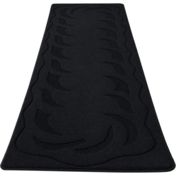 Smart Living Ovalack Black Gel Back Non-Slip Door Mat 50 x 80cm