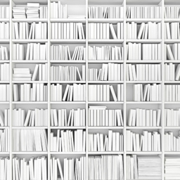 Origin Murals Library White Wall Mural - thumbnail 2