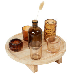 Olive Green Candle Tray 28cm - thumbnail 2