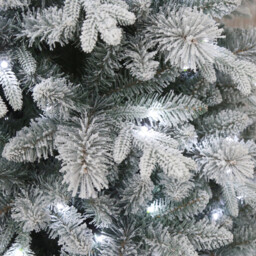 Baroness Pre-Lit Cool White LED Artificial Christmas Tree 6.5ft - thumbnail 4