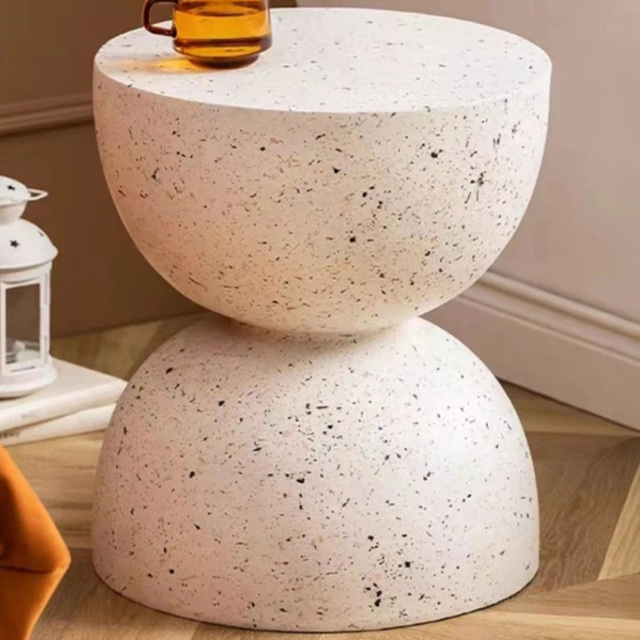 Desser Pedro Terrazzo Effect Minimalist Side Table - image 1