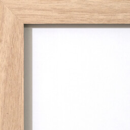 Wood Effect Wall Mounted Photo Frame Natural 8 x 6 inch - thumbnail 3