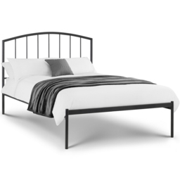 Julian Bowen Onyx Double Anthracite Metal Bed Frame - thumbnail 2
