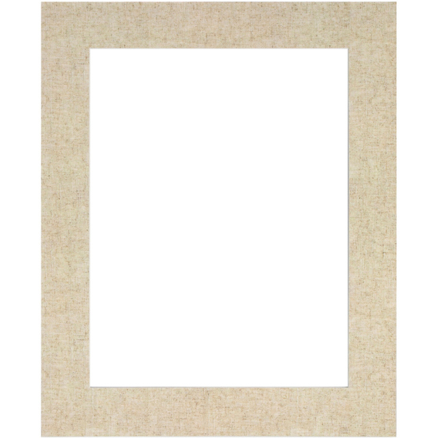 Rectangular Photo Mount Linen 14 x 11inch - image 1