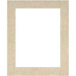Rectangular Photo Mount Linen 14 x 11inch