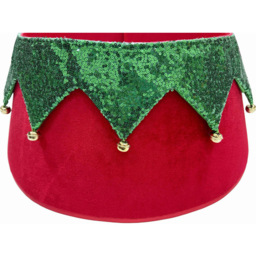 Novelty Elf Red and Green Tree Skirt