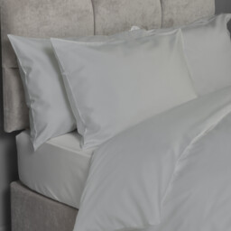 Divante Luxe Cotton Silver Pillowcase 2 Pack