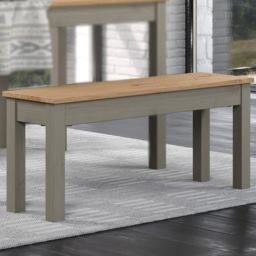 Core Products Corona 2 Seater Grey Dining Bench