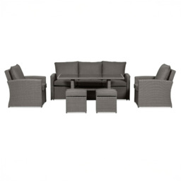 Royalcraft Paris 7 Seater Adjustable Sofa Dining Set - thumbnail 2