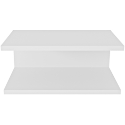 Decorotika Ramira 2 Shelf White Floating Bedside Table - thumbnail 4