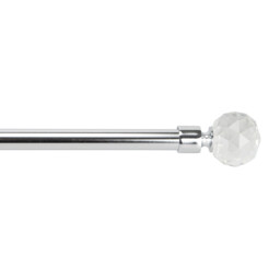 Cambridge 120 to 210cm Extendable Antique Brass Curtain Pole