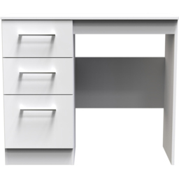 Crowndale Worcester White 3 Drawer Vanity Ready Assembled - thumbnail 3