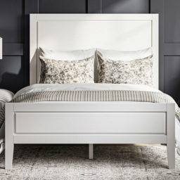 Bay Double White Bed Frame - thumbnail 1