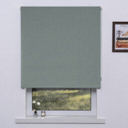 Sage Plain Blackout Blind 90 x 165cm