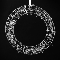 The Christmas Workshop 100 Warm White LED Wreath 38cm - thumbnail 4