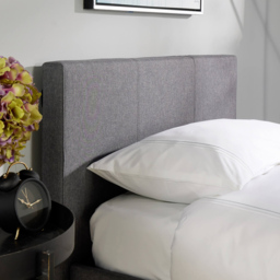 Home Source Horizon Single Grey Side Lift Ottoman Bed - thumbnail 4