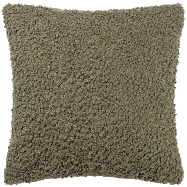 Yard Cabu Khaki Chunky Boucle Cushion - image 1