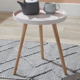 Pacific Lifestyle Halston Blush and Natural Side Table