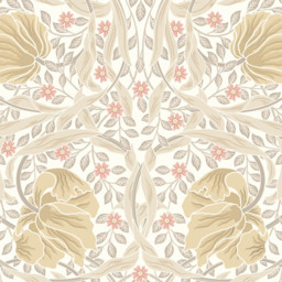 Origin Murals Flower Circle Blush Wall Mural - thumbnail 2
