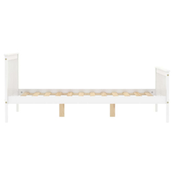 Oxford White Double Bed Frame - thumbnail 4